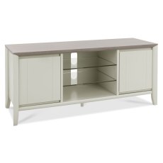 Bergen Grey Washed Oak & Soft Grey Entertainment Unit by Bentley Designs