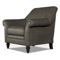 Dalmore Accent Chair (All Hide) by Tetrad Harris Tweed