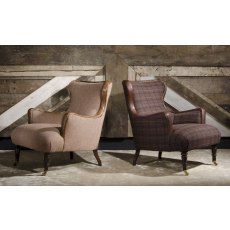 Nairn Chair by Tetrad Harris Tweed