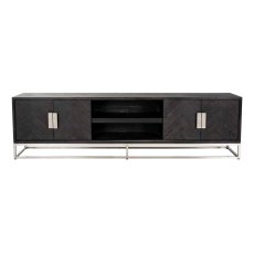 Blackbone 220cm TV Sideboard (Silver Collection) by Richmond Interiors