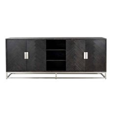 Blackbone 225cm Sideboard (Silver Collection) by Richmond Interiors