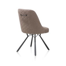 Eefje Dining Chair (Taupe) by Habufa