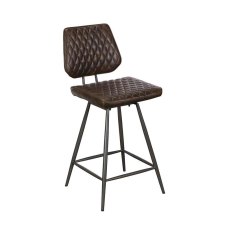 Dalton Bar Stool (Dark Brown)