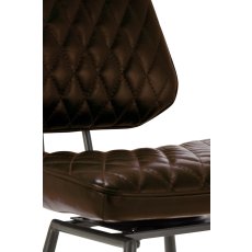Dalton Bar Stool (Dark Brown)