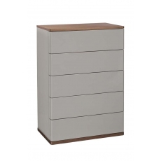 Panache 5 Drawer Tall & Wide Chest by Baker