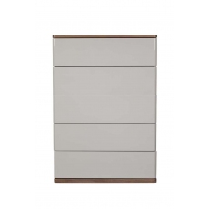 Panache 5 Drawer Tall & Wide Chest by Baker