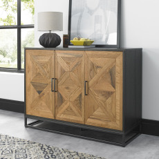 Indus Narrow Sideboard by Bentley Designs