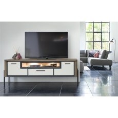 Shirley 170cm TV Lowboard (with LED Lighting) by Habufa