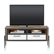 Shirley 130cm TV Lowboard (with LED Lighting) by Habufa