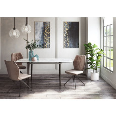 Verdi 120cm-180cm Ceramic Extending Dining Table