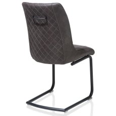 Armin Dining Chair (Anthracite) by Habufa