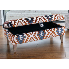 Vermont Legged Ottoman by Alstons