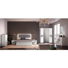 Kate Double Storage Bedframe (Upholstered) by Euro Designs