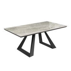 Dante Gloss Top Ceramic Grey Coffee Table