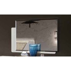 Onda White 120x90cm Mirror