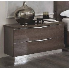 Platinum 2 Drawer Maxi Bedside Platinum 2 Drawer Maxi Bedside