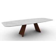 Icaro 250cm Non-Extending Elliptical Dining Table (CS4115-FB-250) by Calligaris