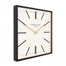 Garrick White 41cm Clock by Thomas Kent