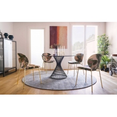 Pair of Ines Dining Chairs (CS2004) by Calligaris