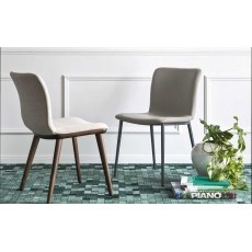 Pair of Annie Dining Chairs (CS1852) by Calligaris