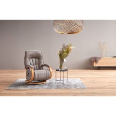 Mosel Midi Electric Recliner Lounge Chair (8948-27Z) by Himolla