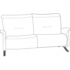Cygnet 2.5 Seater Fixed Sofa (4747-11H) by Himolla