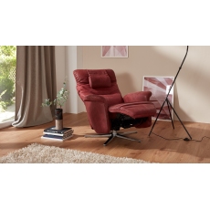 Cygnet Manual Recliner Chair (8917) by Himolla