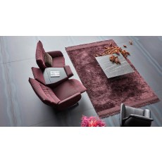 Azure Curved Trapezoidal Electric Recliner Sofa (4080-70Q) by Himolla