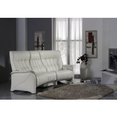 Rhine Curved Cumuly Manual Recliner Sofa (4350-73X) by Himolla