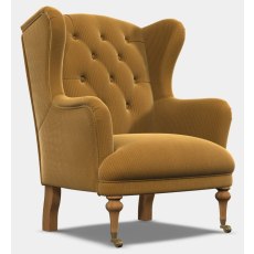 Ellington Armchair (Buttoned) by Tetrad