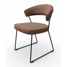 Pair of New York Chairs (CB1022) from Connubia by Calligaris