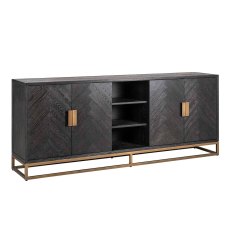 Blackbone 225cm Sideboard (Brass Collection) by Richmond Interiors
