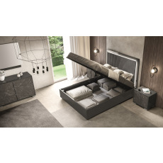 Sky Double Bedframe with Lift Storage by Euro Designs