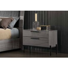 Novecento 2 Drawer Nightstand by ALF Italia