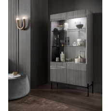 Novecento 2 Door Display Cabinet by ALF Italia