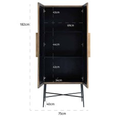 Ironville 2 Door Cabinet by Richmond Interiors