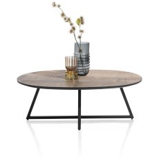 Avalon Oval Coffee Table by Habufa Avalon Oval Coffee Table by Habufa