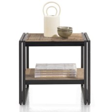 Avalon Side Table with 1 Niche by Habufa Avalon Side Table with 1 Niche by Habufa