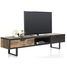 Avalon 200cm TV Unit with 2 Drawers & 1 Niche by Habufa Avalon 200cm TV Unit with 2 Drawers & 1 Niche by Habufa