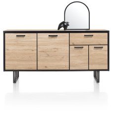 Avalon 170cm Sideboard with 4 Doors & 1 Drawer by Habufa Avalon 170cm Sideboard with 4 Doors & 1 Drawer by Habufa
