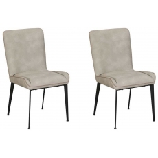 Pair of Elaine Dining Chairs (Misty PU)