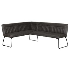 Cooper Corner Right Hand Dining Bench (Grey)