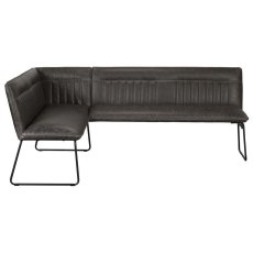Cooper Corner Right Hand Dining Bench (Grey)