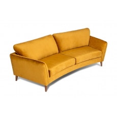 Harper 3 Seater Curved Sofa by Softnord