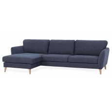 Harper XL Chaise Longue with 3 Seater Sofa (Left Hand) by Softnord