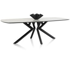 Masura 240 x 110cm Oval Dining Table by Habufa