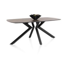 Masura 150 x 105cm Oval Dining Table by Habufa Masura 150 x 105cm Oval Dining Table by Habufa