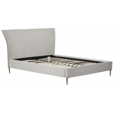 Pleated Super King Bedframe (Choice of 3 Colours)