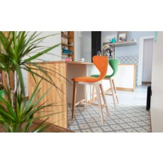 Helga Bar Stool (65cm Seat Height) by Fama