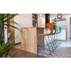 Burt Bar Stool (75cm Seat Height) by Fama